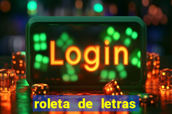 roleta de letras stop online